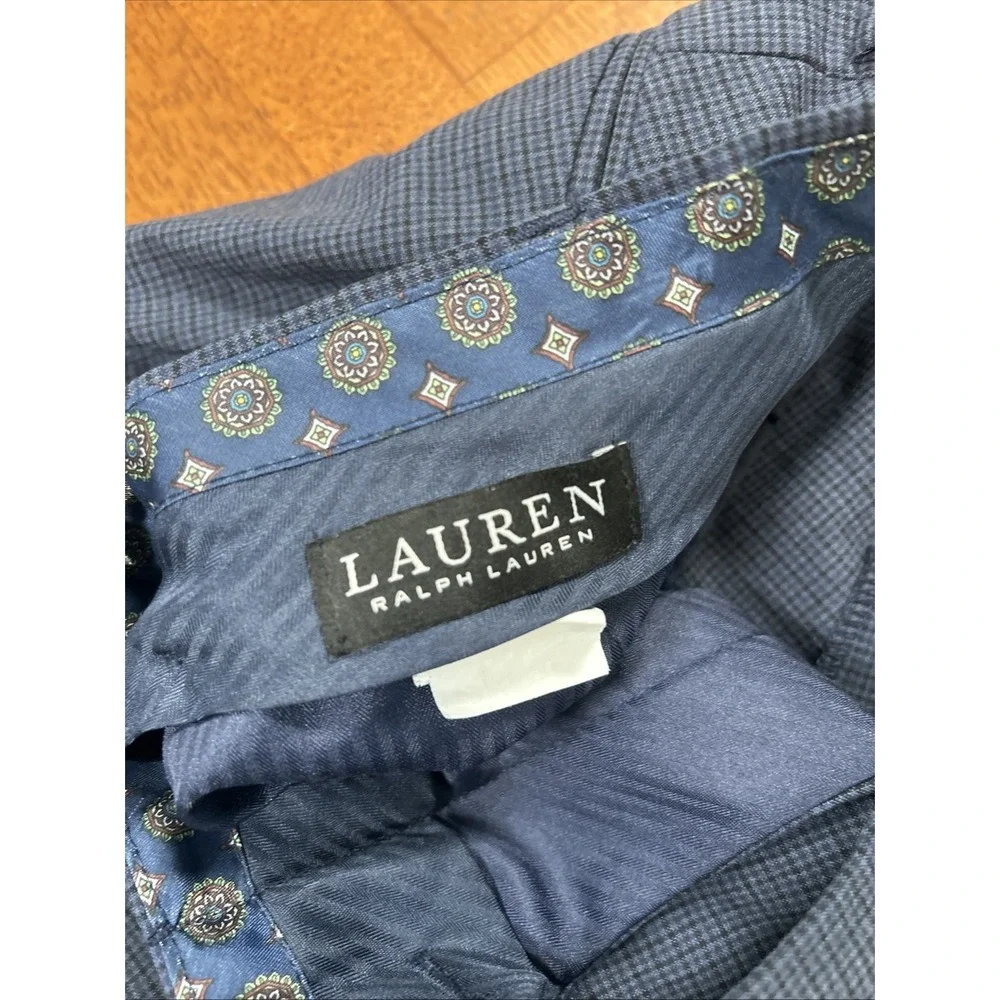 Lauren Ralph Lauren Black Label Dress Pants Men's Size 36x32 Blue